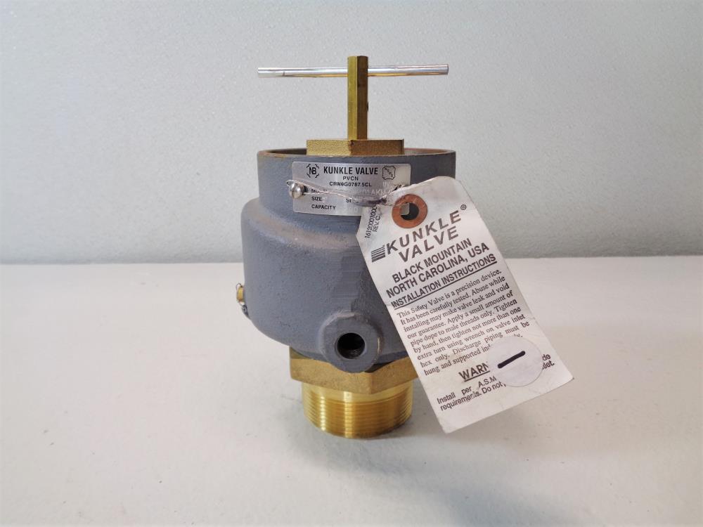 Kunkle 2" NPT Safety Relief Valve, 25 PSIG, #0337-H01AKM